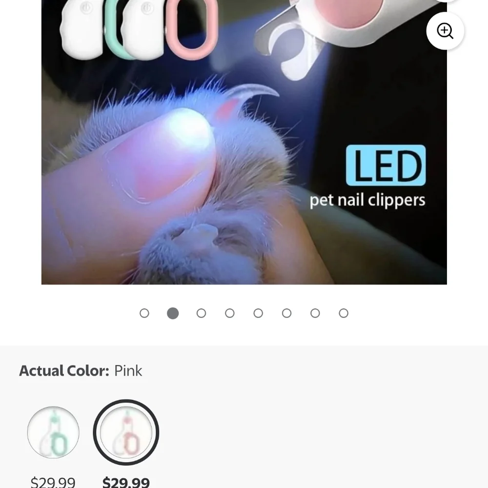 The Pet Gravity Mini LED Nail Clipper is a high-quality grooming tool